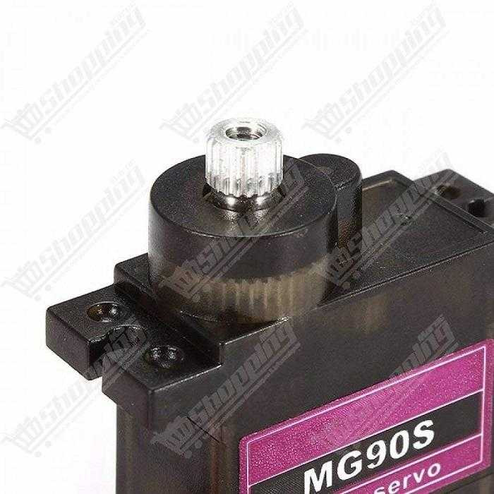 Micro Servomoteur MG90S Engrenages Métalliques