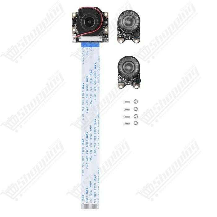 Module Caméra 5MP 1080p Vision Nocturne pour Raspberry Pi