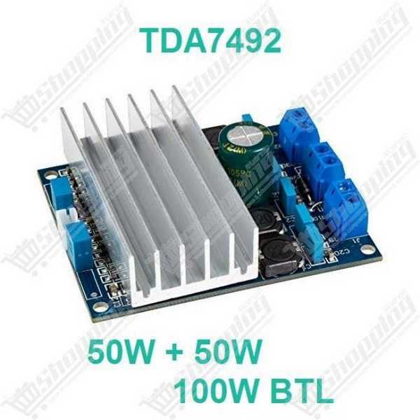 Module amplificateur audio numérique TDA7492 2x50W Classe D