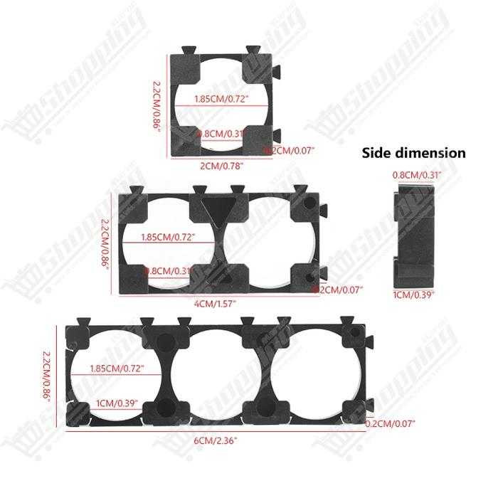 Support pour batterie Lithium-Ion 18650
