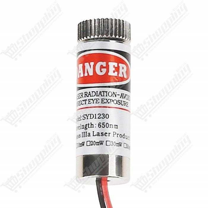 Module Laser Rouge 650nm 5mW Point