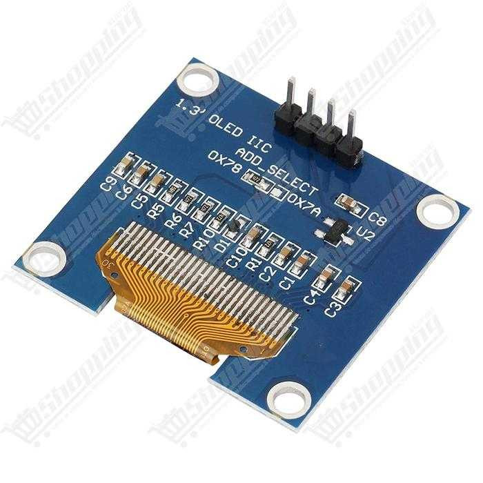 Afficheur OLED 1.3" 128x64 I2C