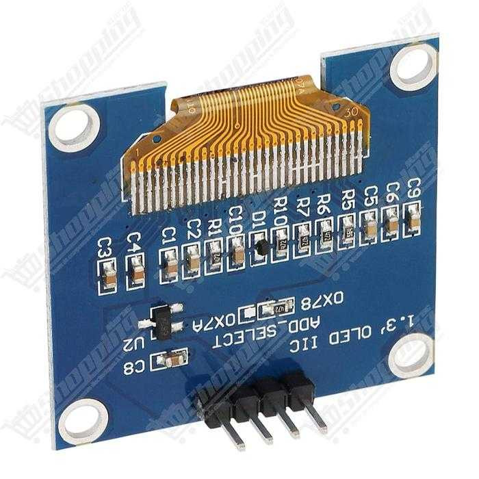 Afficheur OLED 1.3" 128x64 I2C