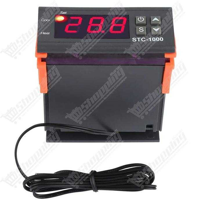 Thermostat Régulateur de Température Numérique STC-1000 AC 220V
