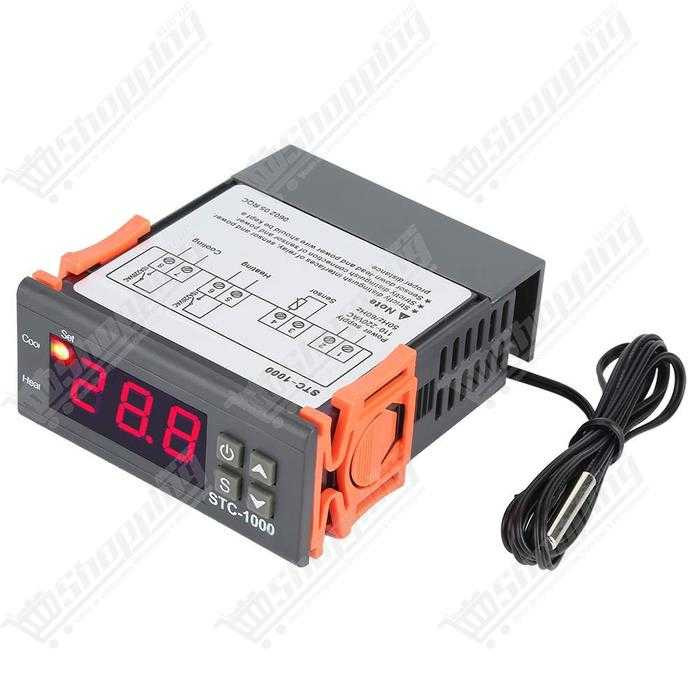 Thermostat Régulateur de Température Numérique STC-1000 AC 220V
