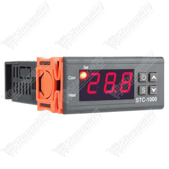 Thermostat Régulateur de Température Numérique STC-1000 AC 220V