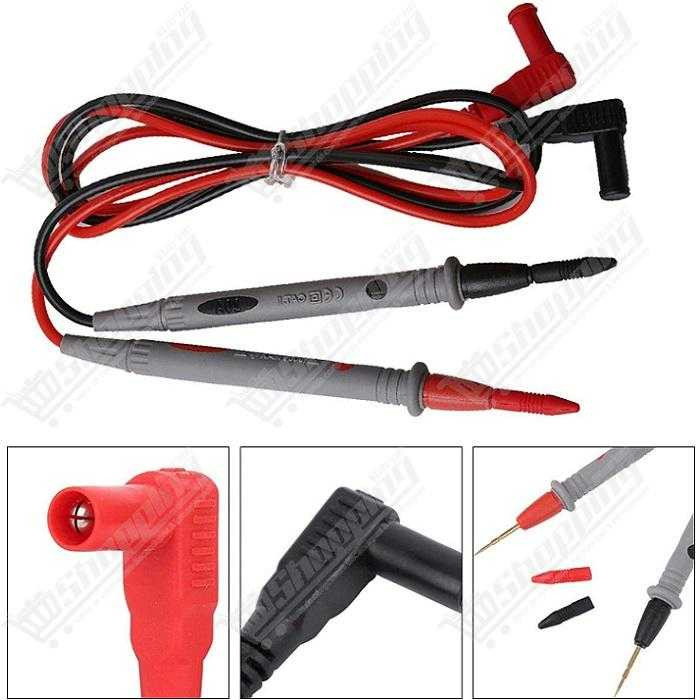 Paire de cordons de mesure pour multimètre 1000V 20A