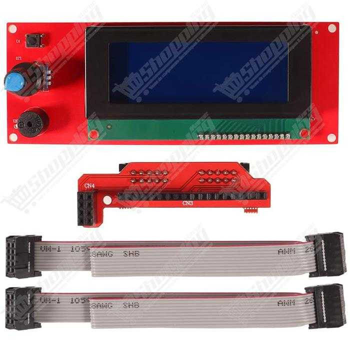 Afficheur LCD 2004 avec Lecteur de Carte SD pour Imprimante 3D