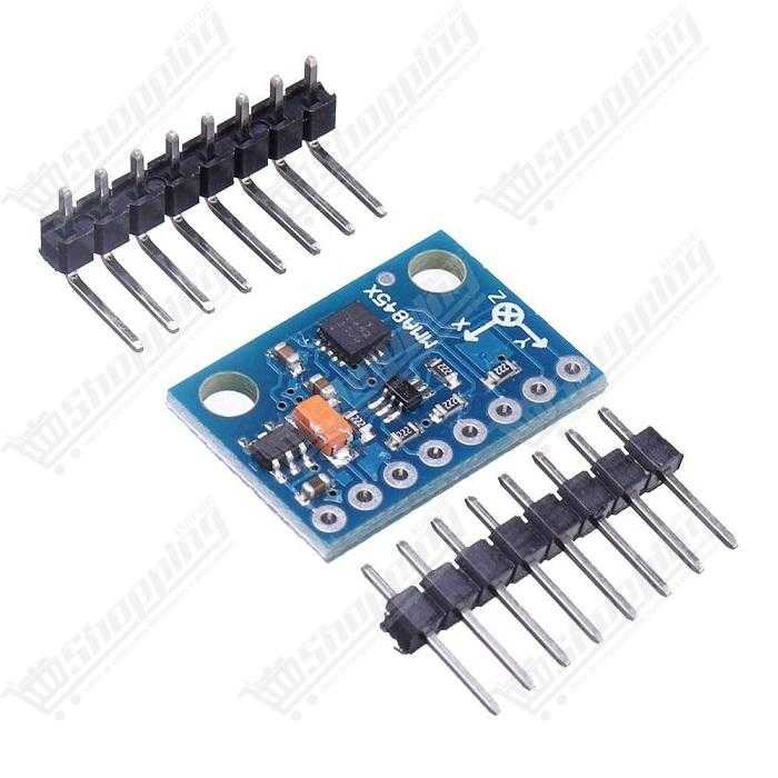 Module Accéléromètre Numérique 3 Axes MMA8452 GY-45 I2C