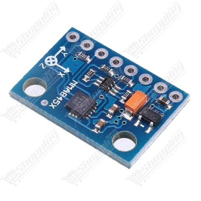 Module Accéléromètre Numérique 3 Axes MMA8452 GY-45 I2C