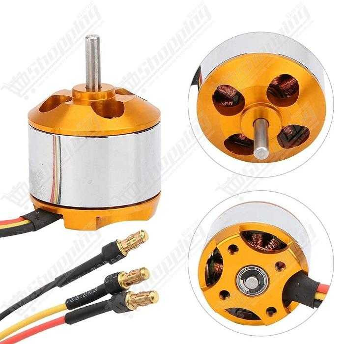 Moteur Brushless A2212 2200KV avec Connecteurs
