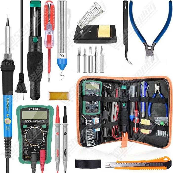 Kit fer à souder numérique 60W à température réglable