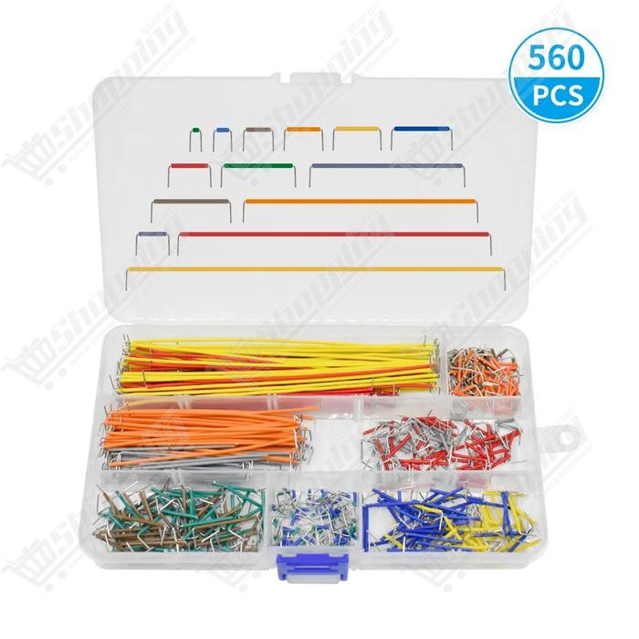 Kit de 560 fils de liaison rigides en U pour plaque d'essai