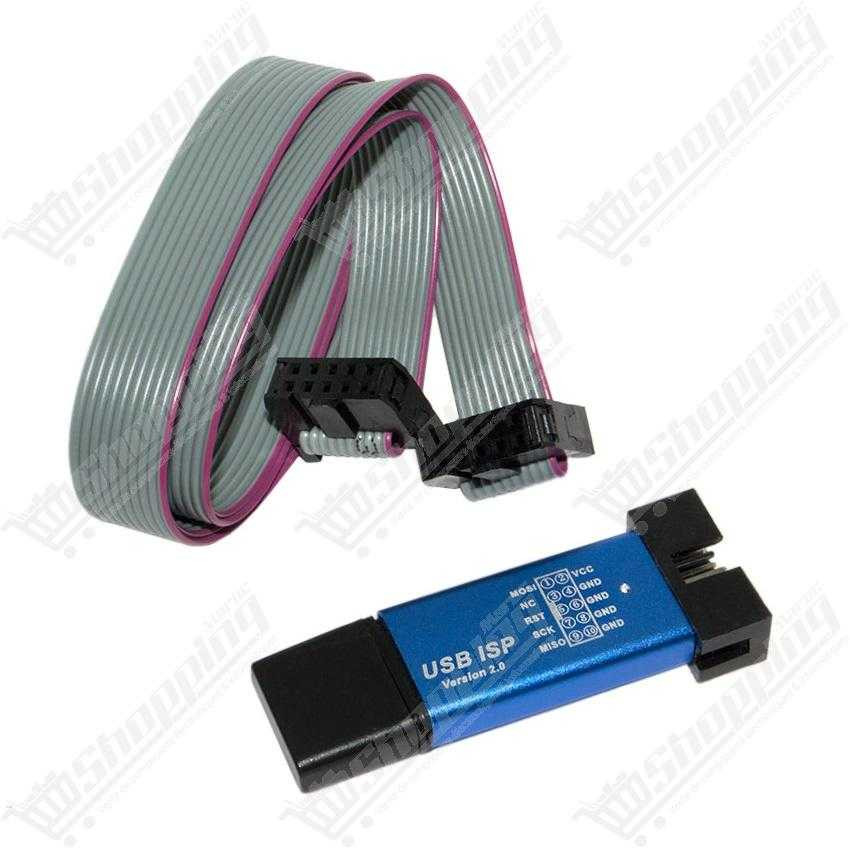 Programmateur ISP USBasp V2.0 pour microcontrôleurs AVR
