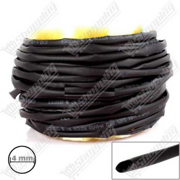 Gaine thermorétractable 4.0mm - 1 mètre