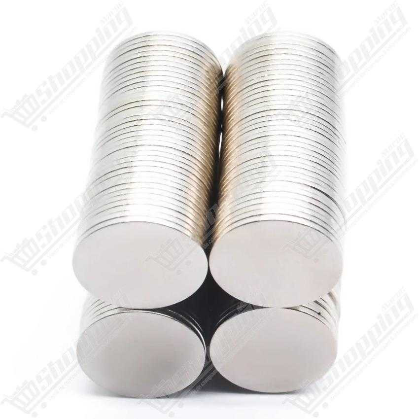 Aimant néodyme rond 20 x 1,7 mm