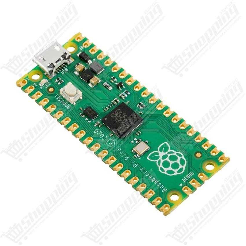 Carte de développement Raspberry Pi Pico - Microcontrôleur RP2040 Dual-Core ARM Cortex M0+