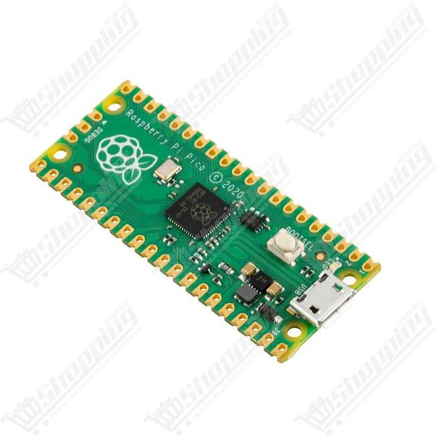Carte de développement Raspberry Pi Pico - Microcontrôleur RP2040 Dual-Core ARM Cortex M0+