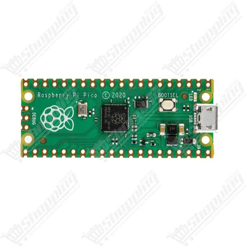 Carte de développement Raspberry Pi Pico - Microcontrôleur RP2040 Dual-Core ARM Cortex M0+