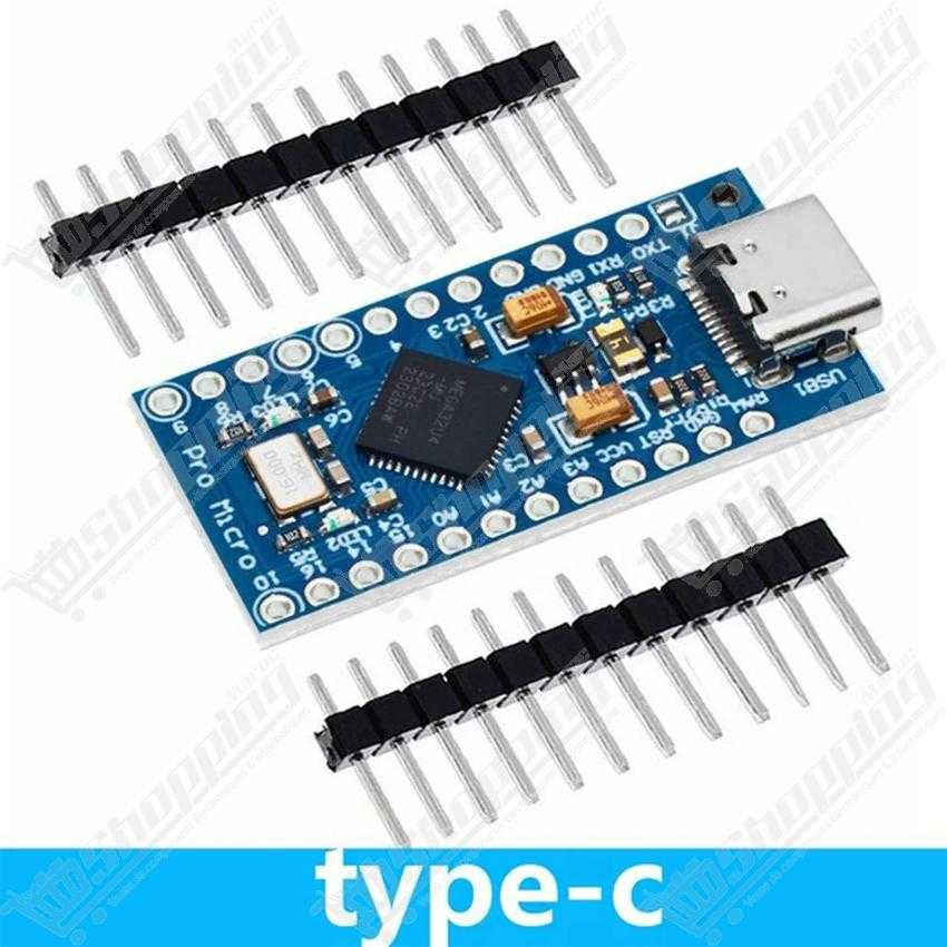 Carte Arduino Pro Micro ATmega32U4 5V 16MHz Mini