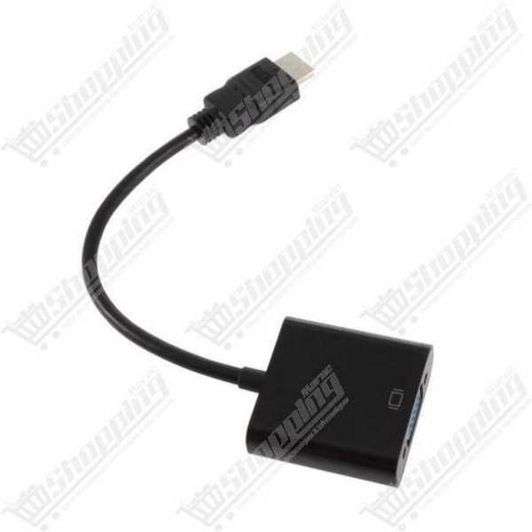 Adaptateur HDMI Mâle vers VGA Femelle - 25cm