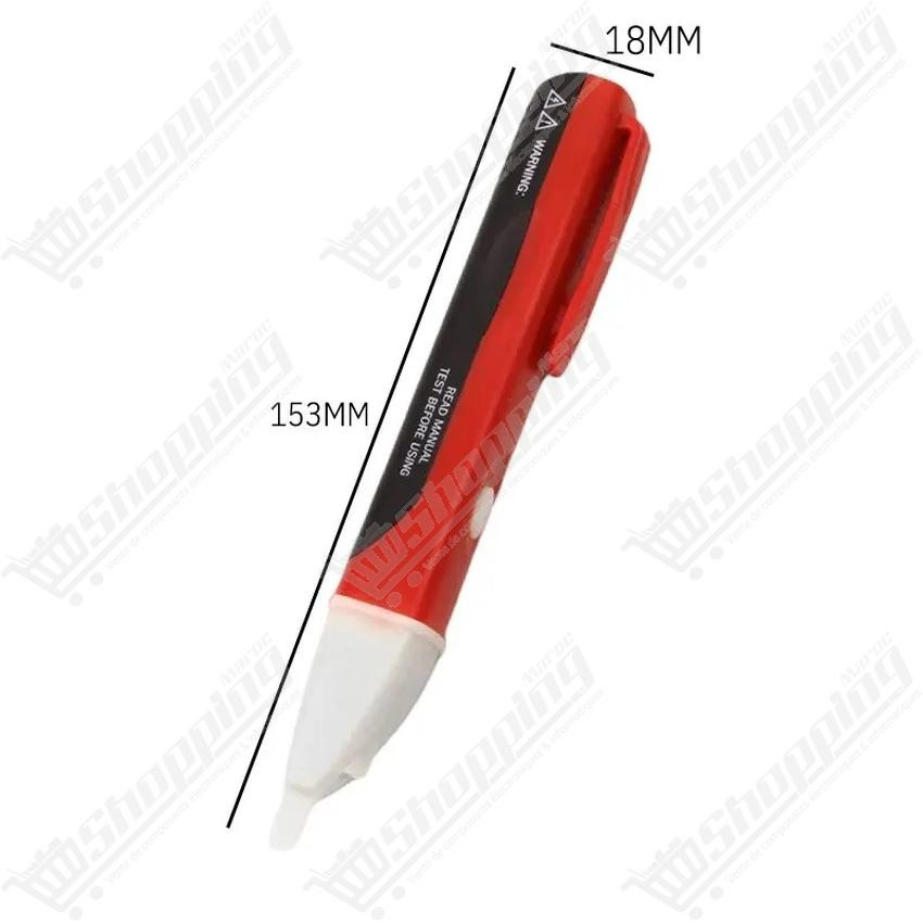 Détecteur de tension sans contact 1000V stylo avec LED