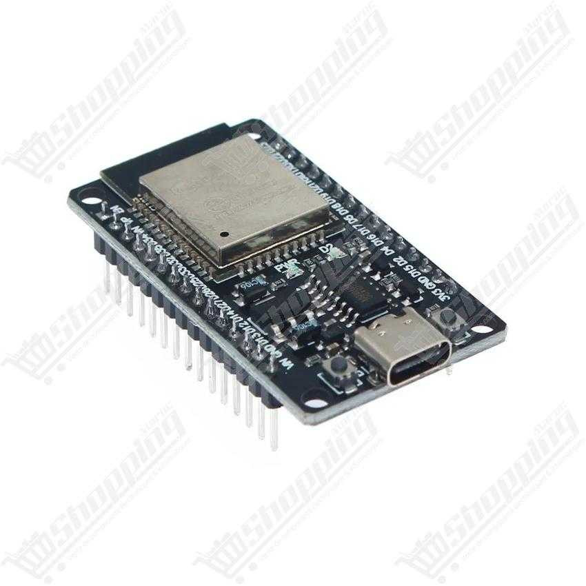 Carte de développement ESP32-WROOM-32 (WiFi + Bluetooth) - USB Type-C - Driver CH340C