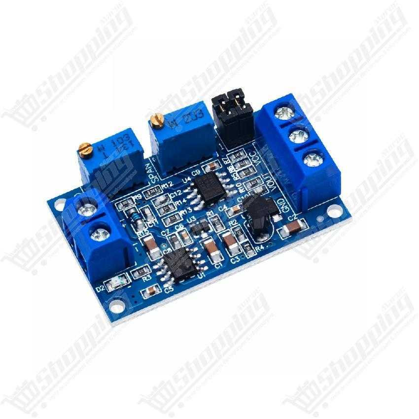 Module convertisseur de signal courant 4-20mA vers tension 0-10V