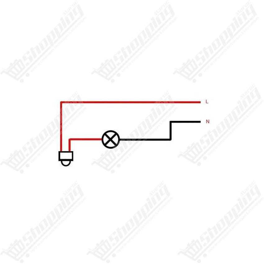 Détecteur de mouvement infrarouge PIR 220V 50Hz