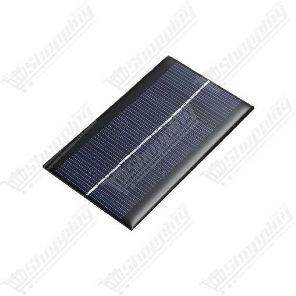 Panneau solaire polycristallin 5V 0.3W - 68x37x3mm