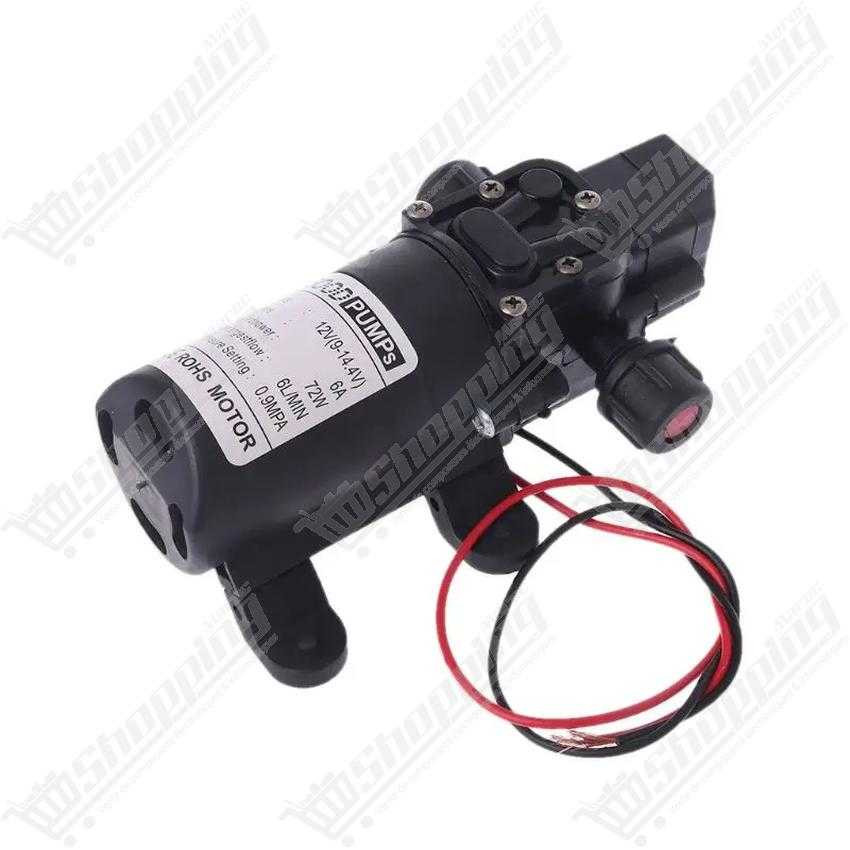 Pompe à eau électrique 12V à diaphragme haute pression