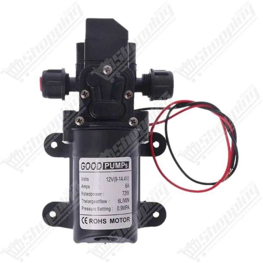 Pompe à eau électrique 12V à diaphragme haute pression