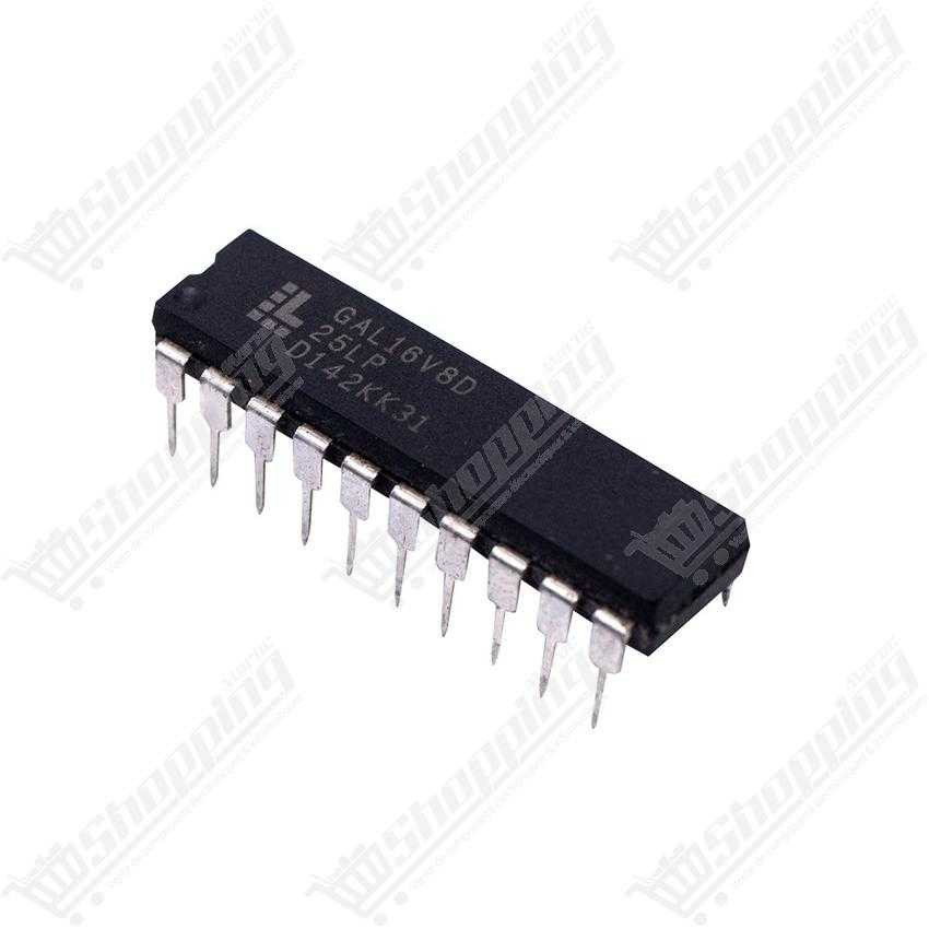 Circuit intégré GAL16V8D - Dispositif logique programmable simple