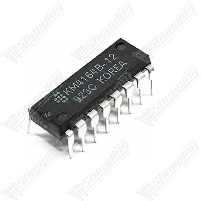 KM4164 Mémoire Vive Dynamique (DRAM) 64K x 1 DIP-16 avec Mode Page