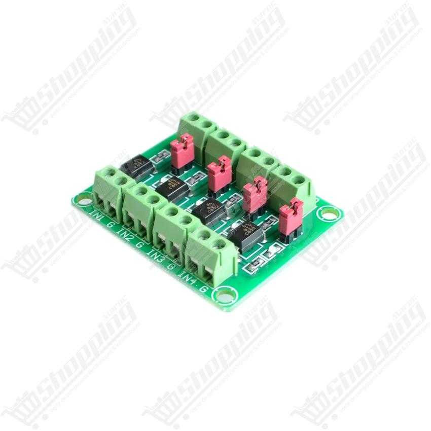 Module d'isolation optocoupleur 4 canaux PC817