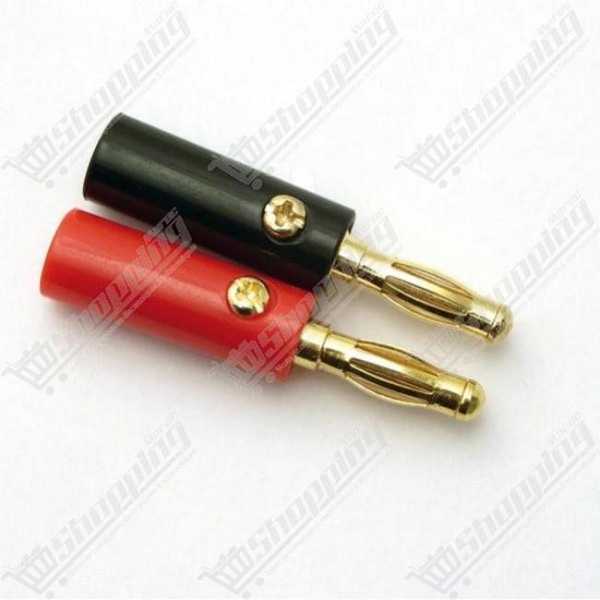 Fiche banane mâle 4 mm