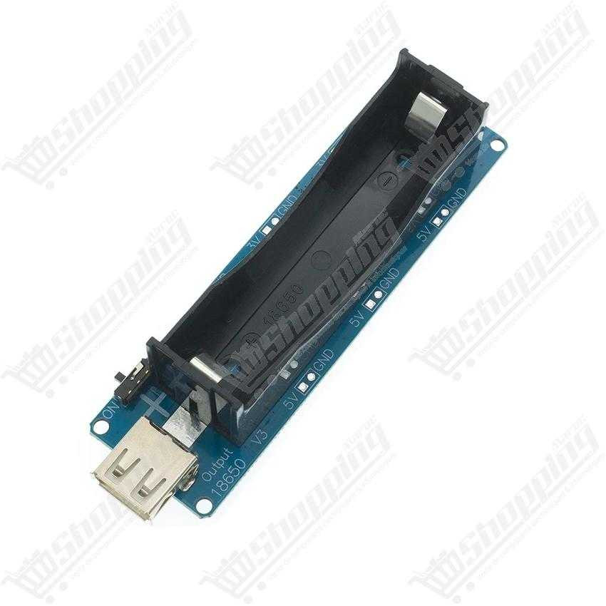 Shield de Charge et Protection pour Batterie 18650 V3