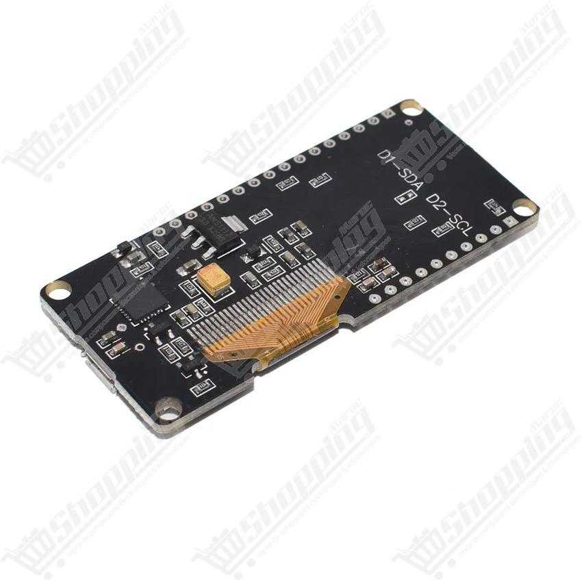 Carte de développement NodeMCU ESP8266 V3 avec écran OLED 0.96 pouce intégré