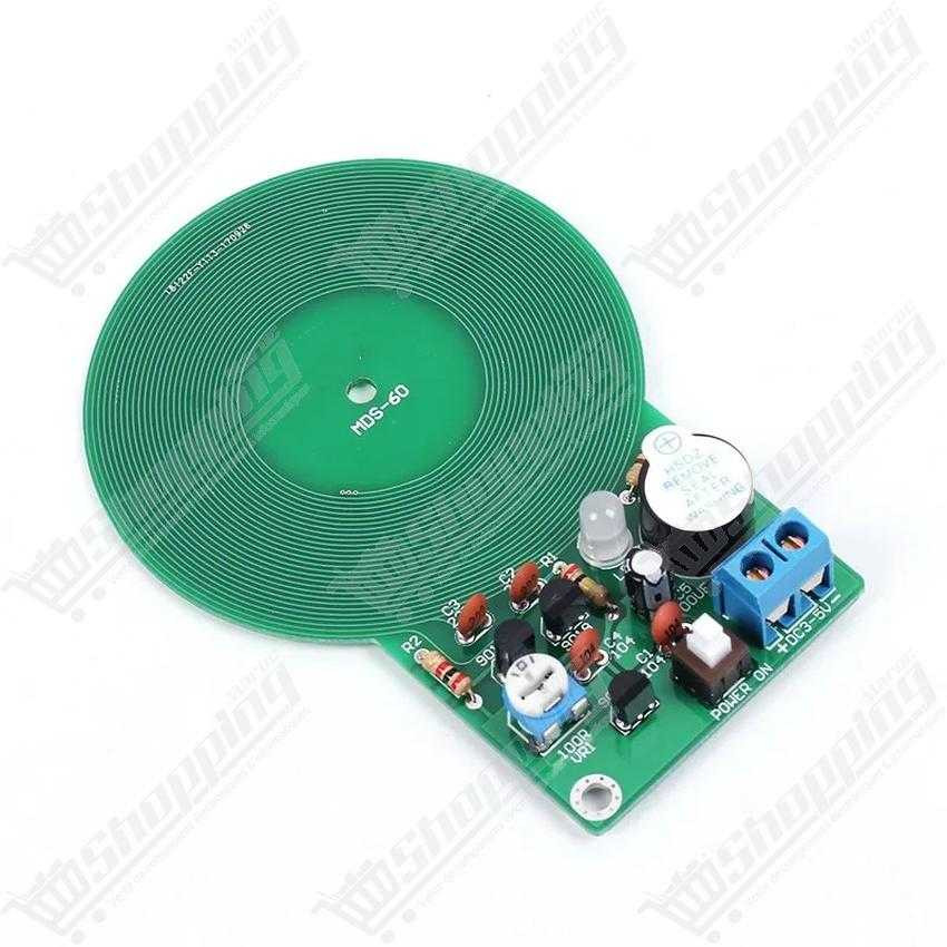 Kit électronique détecteur de métaux DIY 60mm
