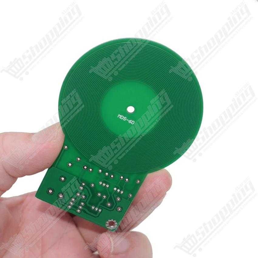 Kit électronique détecteur de métaux DIY 60mm