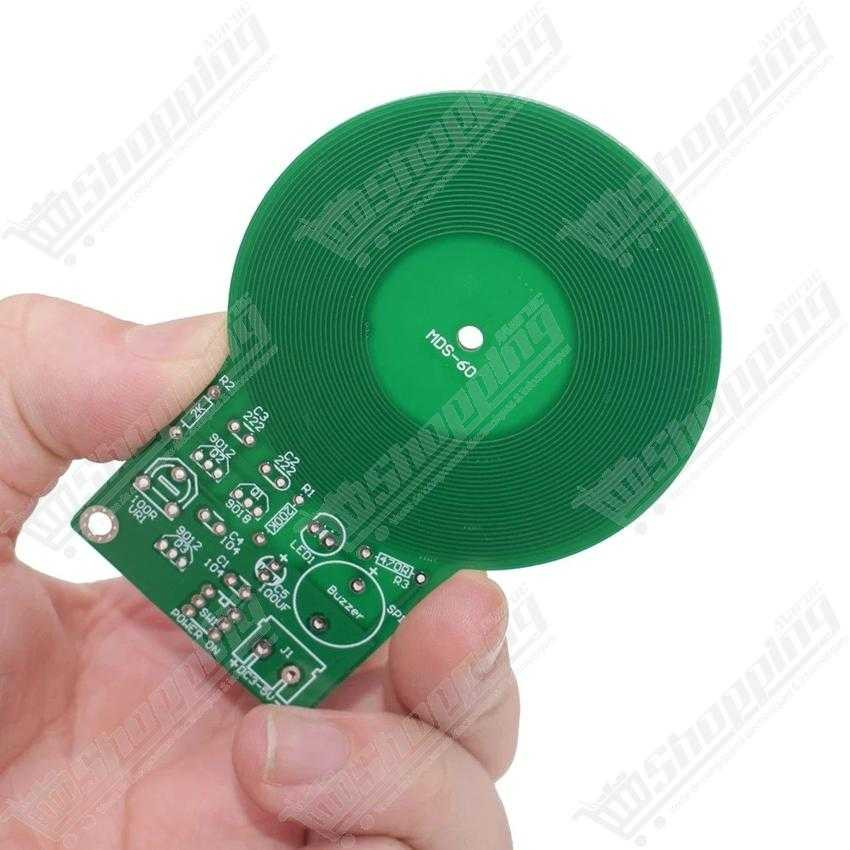 Kit électronique détecteur de métaux DIY 60mm