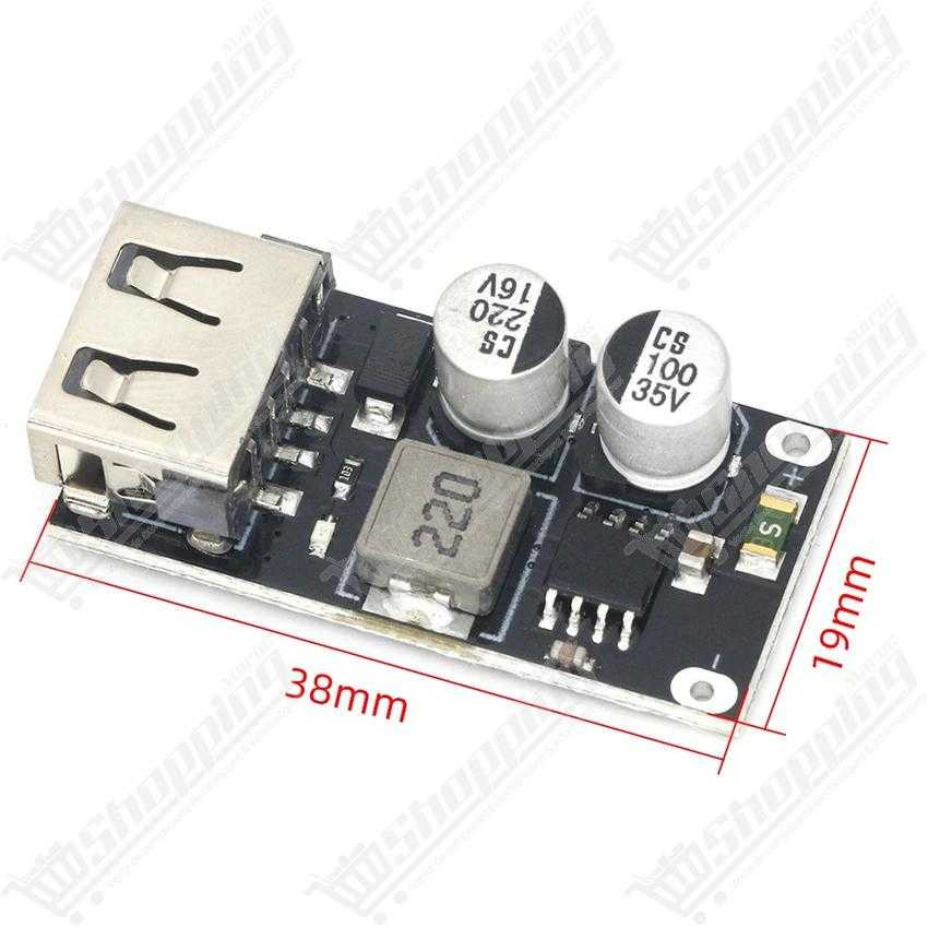 Module abaisseur de charge rapide USB QC3.0 QC2.0 6-32V