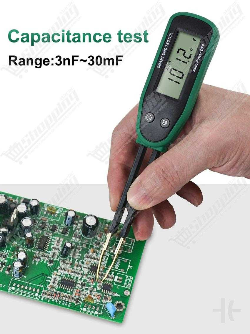 Testeur de composants CMS Mastech MS8910 numérique automatique