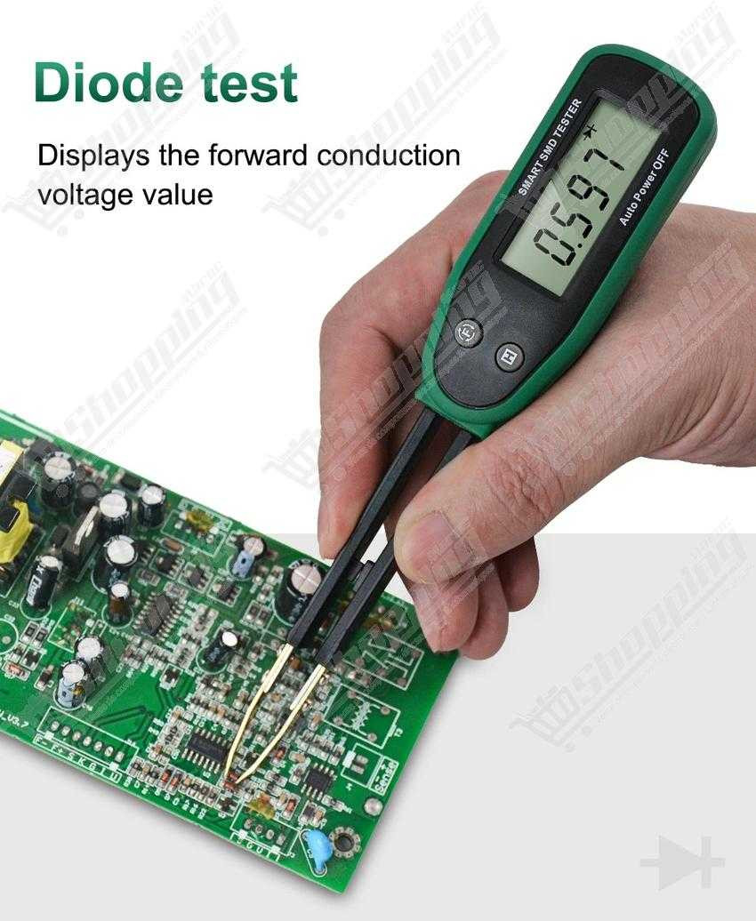 Testeur de composants CMS Mastech MS8910 numérique automatique