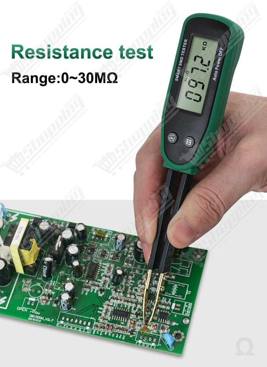 Testeur de composants CMS Mastech MS8910 numérique automatique