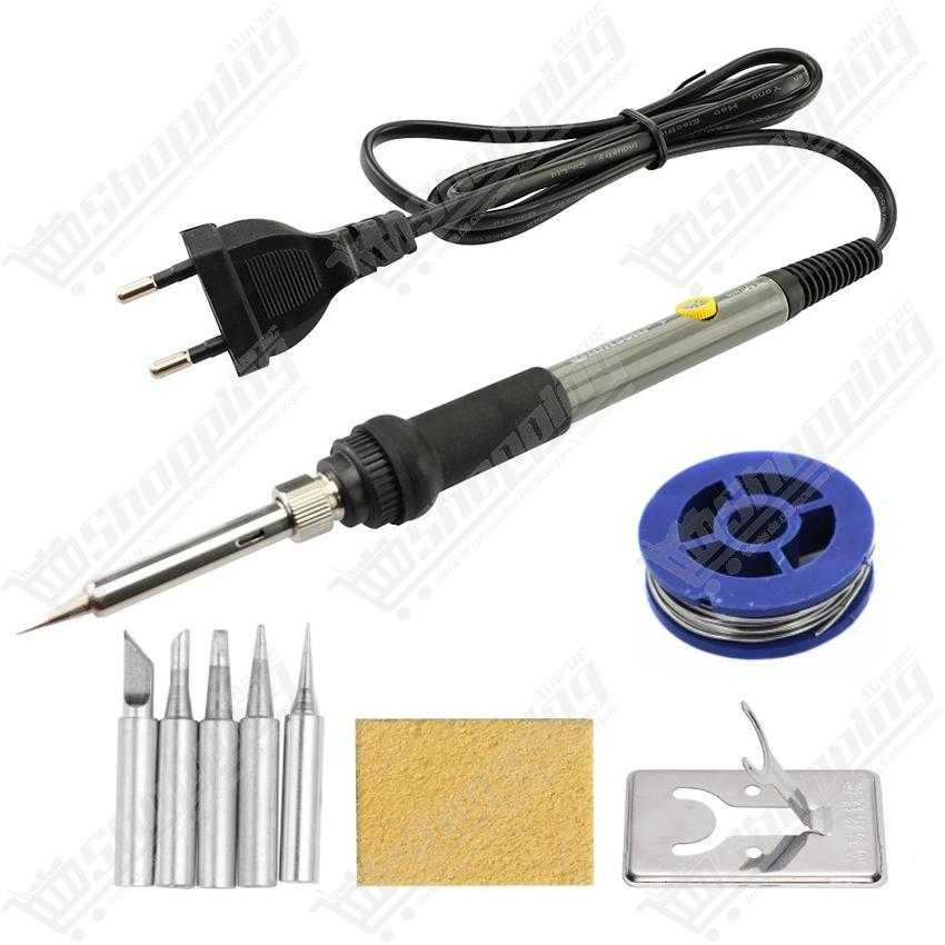 Kit Fer à Souder 60W à Température Réglable