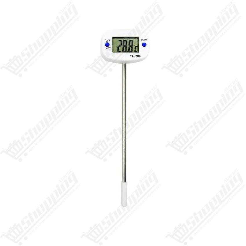 Thermomètre numérique à sonde pour liquides et solides