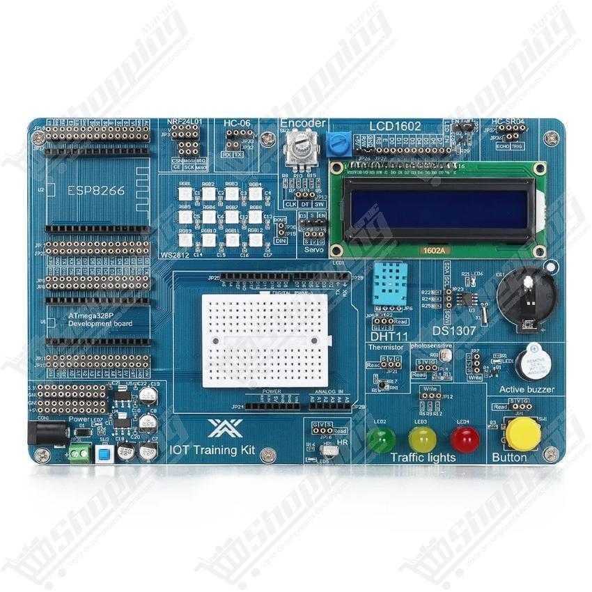 Kit de démarrage IoT professionnel ESP8266 et Atmega328