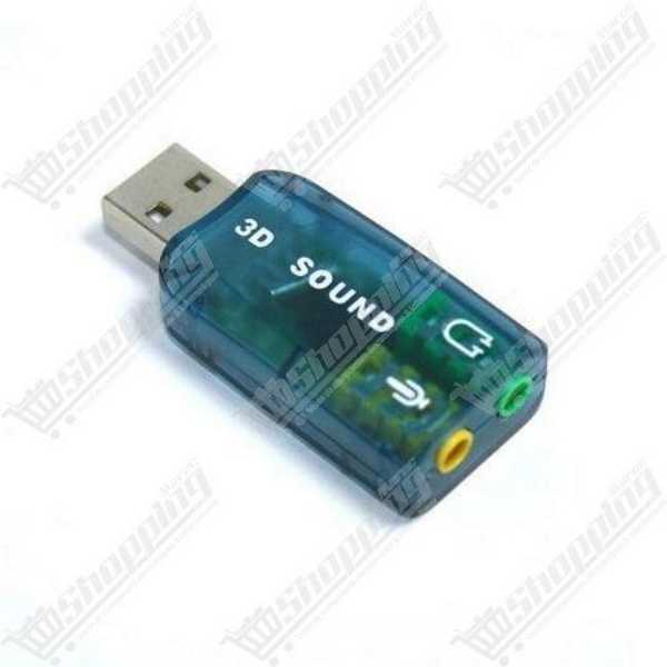 Carte son externe USB 7.1 3D Sound