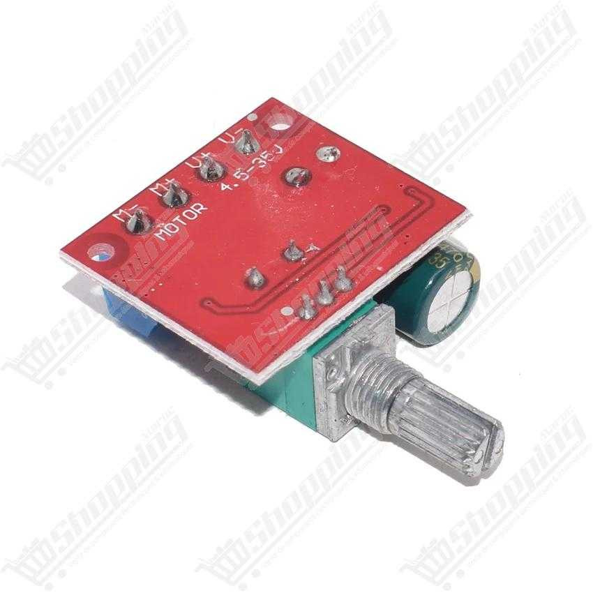 Variateur de vitesse PWM 5A pour moteur DC